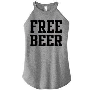 Free Beer Logo Women's Perfect Tri Rocker Tank