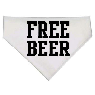 Free Beer Logo USA-Made Doggie Bandana