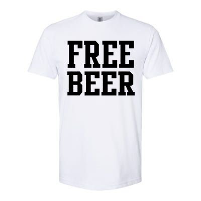 Free Beer Logo Softstyle® CVC T-Shirt