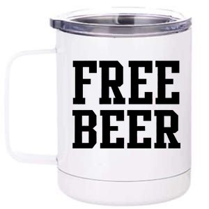 Free Beer Logo 12 oz Stainless Steel Tumbler Cup