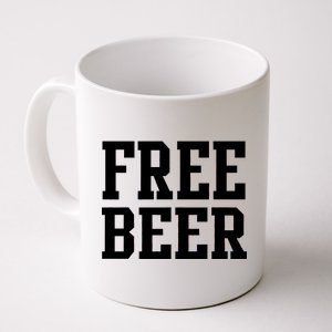 Free Beer Logo Coffee Mug