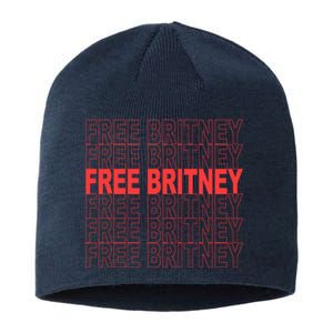 Free Britney Bag Logo Sustainable Beanie