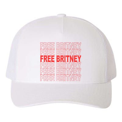 Free Britney Bag Logo Yupoong Adult 5-Panel Trucker Hat