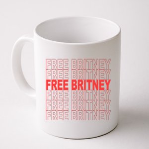 Free Britney Bag Logo Coffee Mug