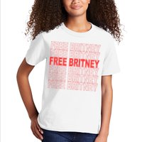Free Britney Bag Logo Kids T-Shirt
