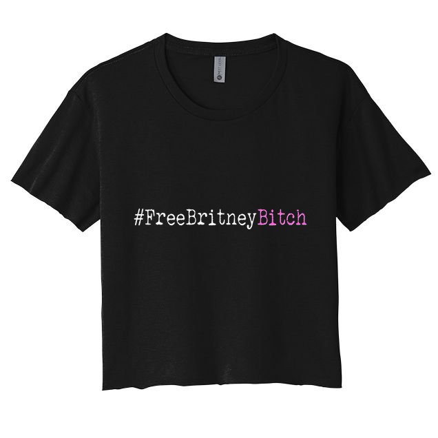 Free Britney B*tch Meme Crop Top