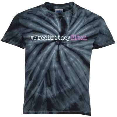 Free Britney B*tch Meme Kids Tie-Dye T-Shirt