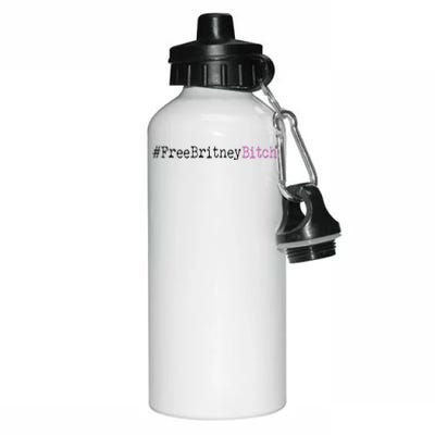 Free Britney B*tch Meme Aluminum Water Bottle