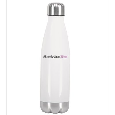 Free Britney B*tch Meme Stainless Steel Insulated Water Bottle