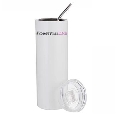 Free Britney B*tch Meme Stainless Steel Tumbler