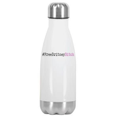 Free Britney B*tch Meme Stainless Steel Insulated Water Bottle