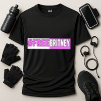 Free Britney Help Save Her Cooling Performance Crew T-Shirt