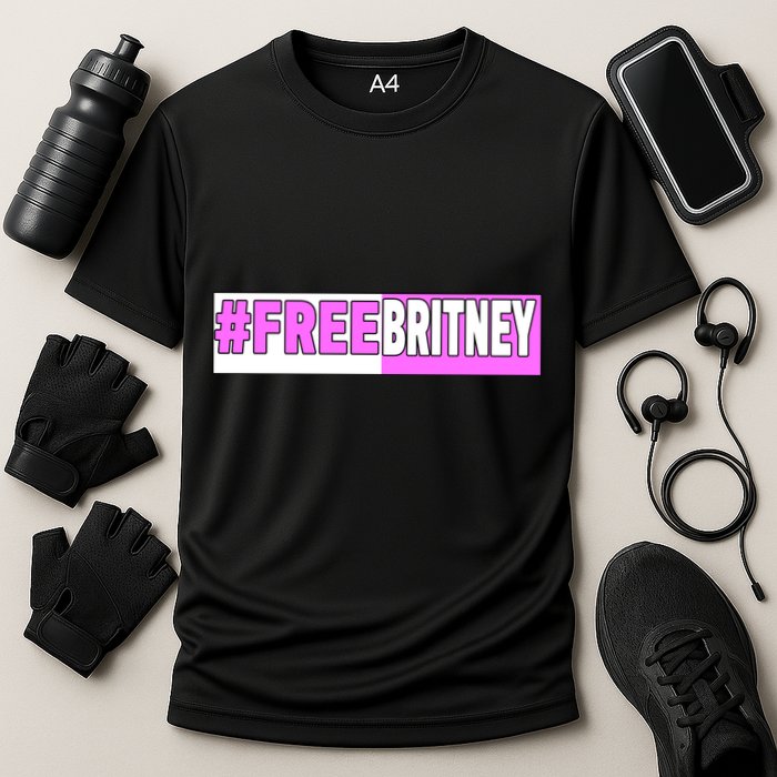 Free Britney Help Save Her Cooling Performance Crew T-Shirt