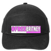 Free Britney Help Save Her 7-Panel Snapback Hat