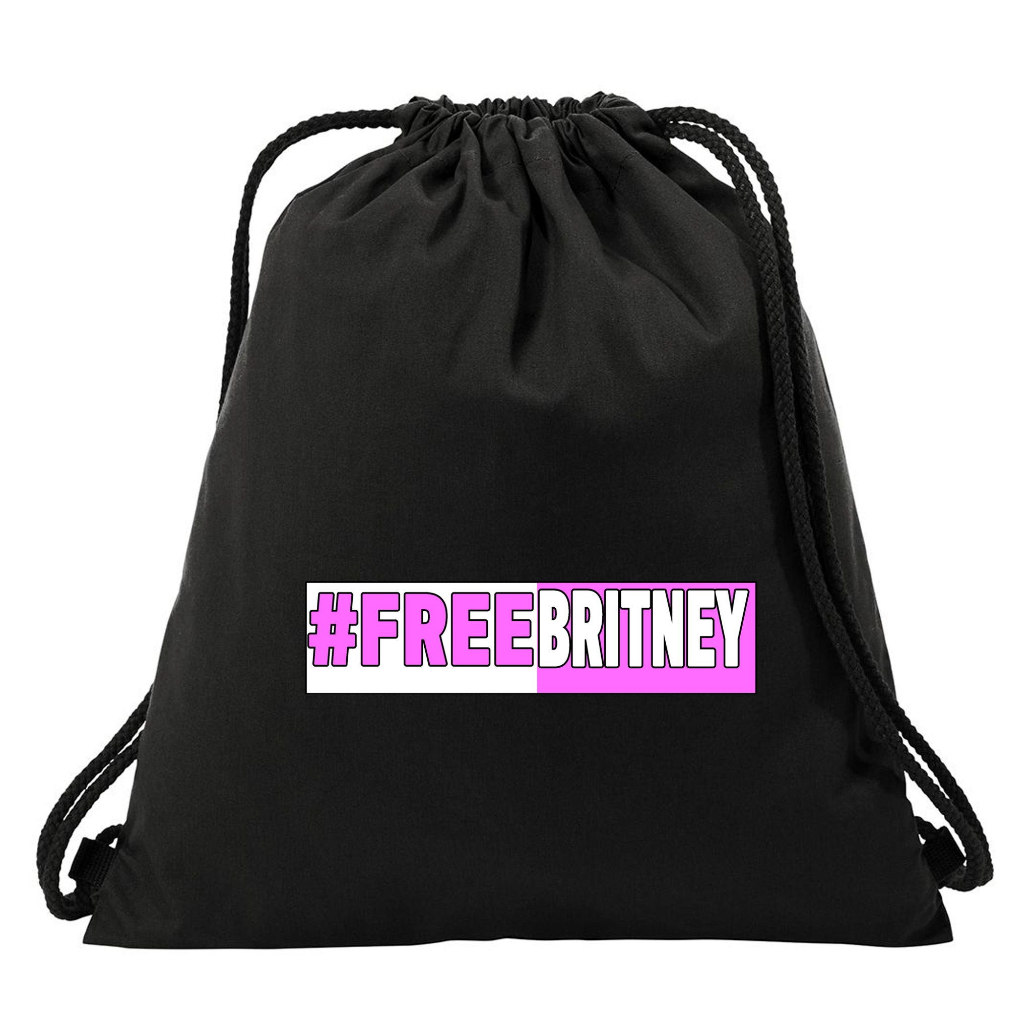 Free Britney Help Save Her Drawstring Bag