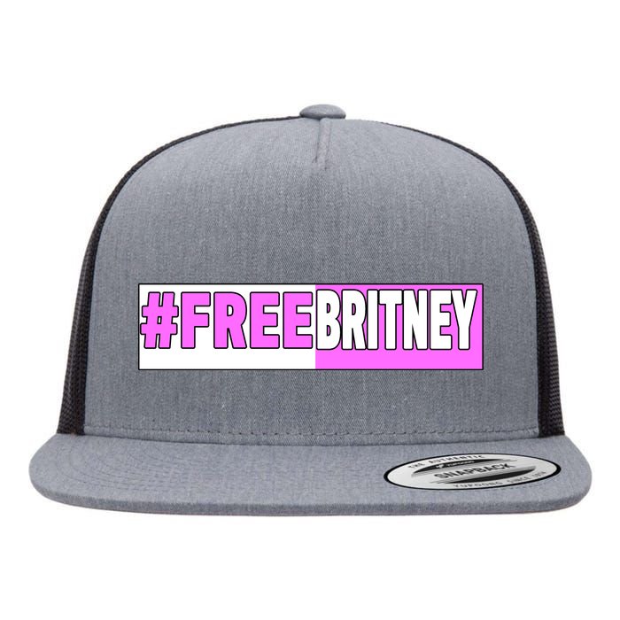 Free Britney Help Save Her Flat Bill Trucker Hat