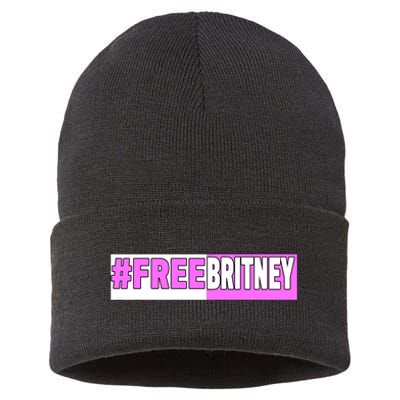 Free Britney Help Save Her Sustainable Knit Beanie