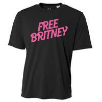 Free Britney Logo Cooling Performance Crew T-Shirt