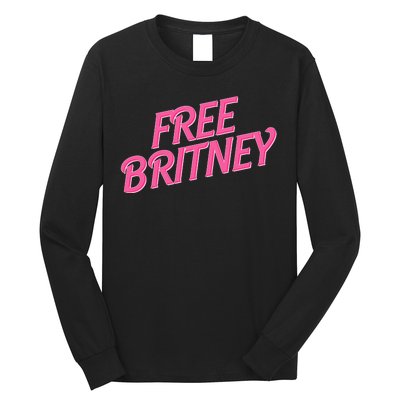 Free Britney Logo Long Sleeve Shirt