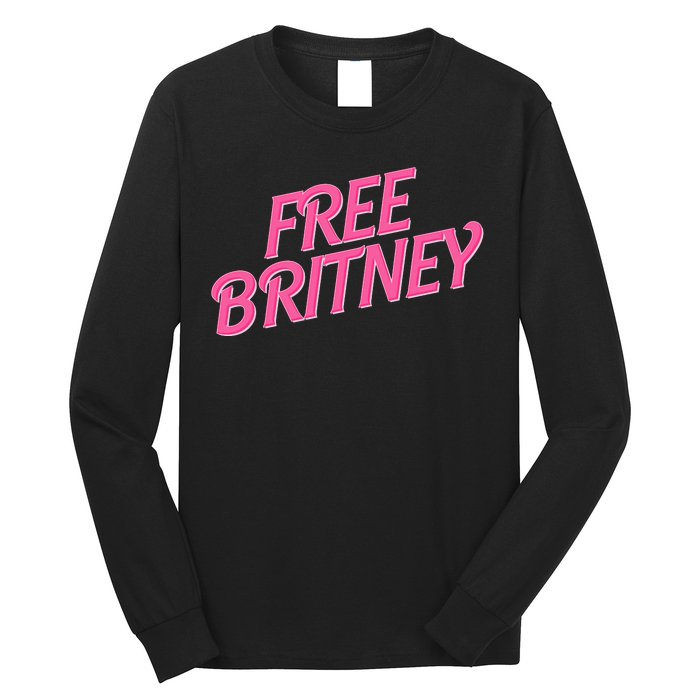 Free Britney Logo Long Sleeve Shirt