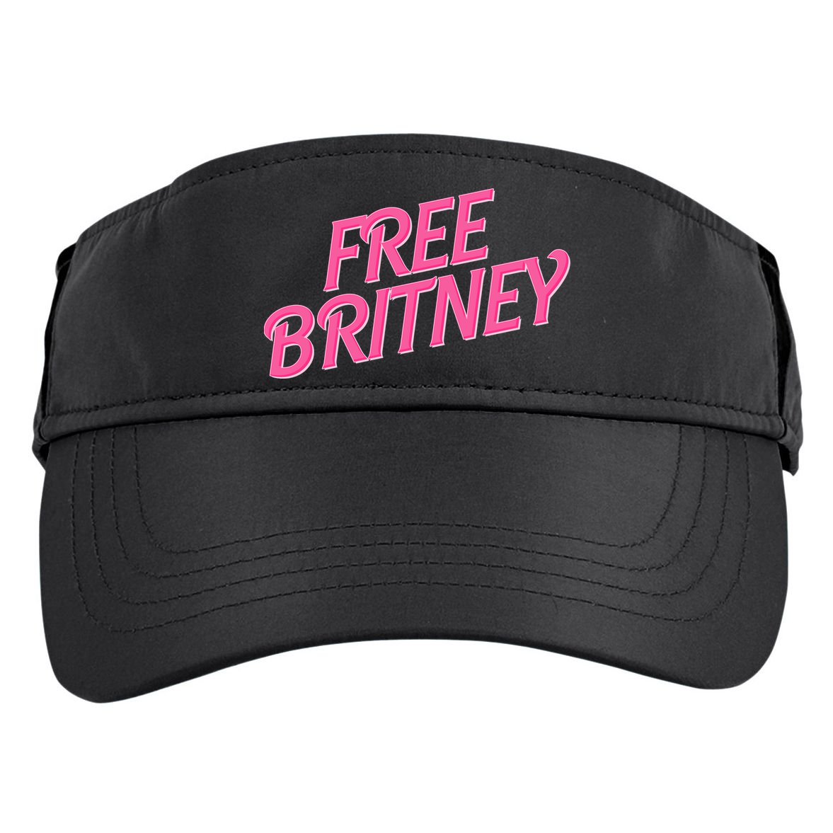 Free Britney Logo Adult Drive Performance Visor