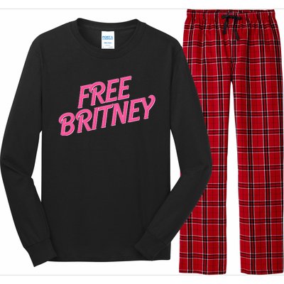 Free Britney Logo Long Sleeve Pajama Set