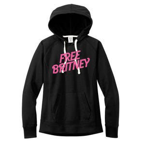 Free Britney Logo Women's Fleece Hoodie