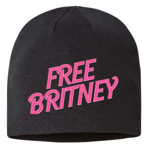 Free Britney Logo Sustainable Beanie