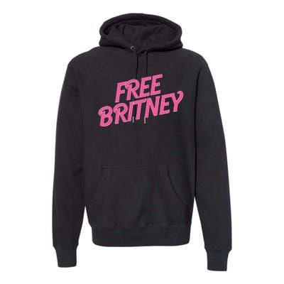 Free Britney Logo Premium Hoodie