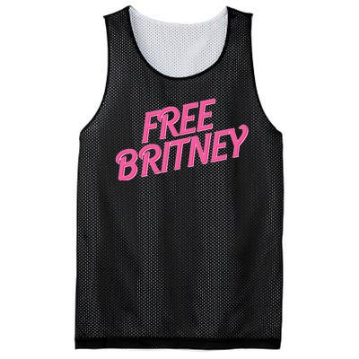 Free Britney Logo Mesh Reversible Basketball Jersey Tank