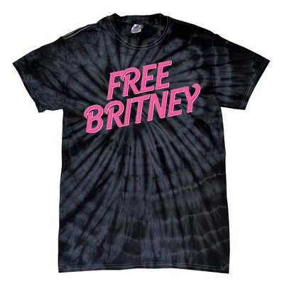 Free Britney Logo Tie-Dye T-Shirt