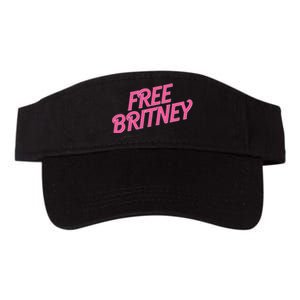 Free Britney Logo Valucap Bio-Washed Visor