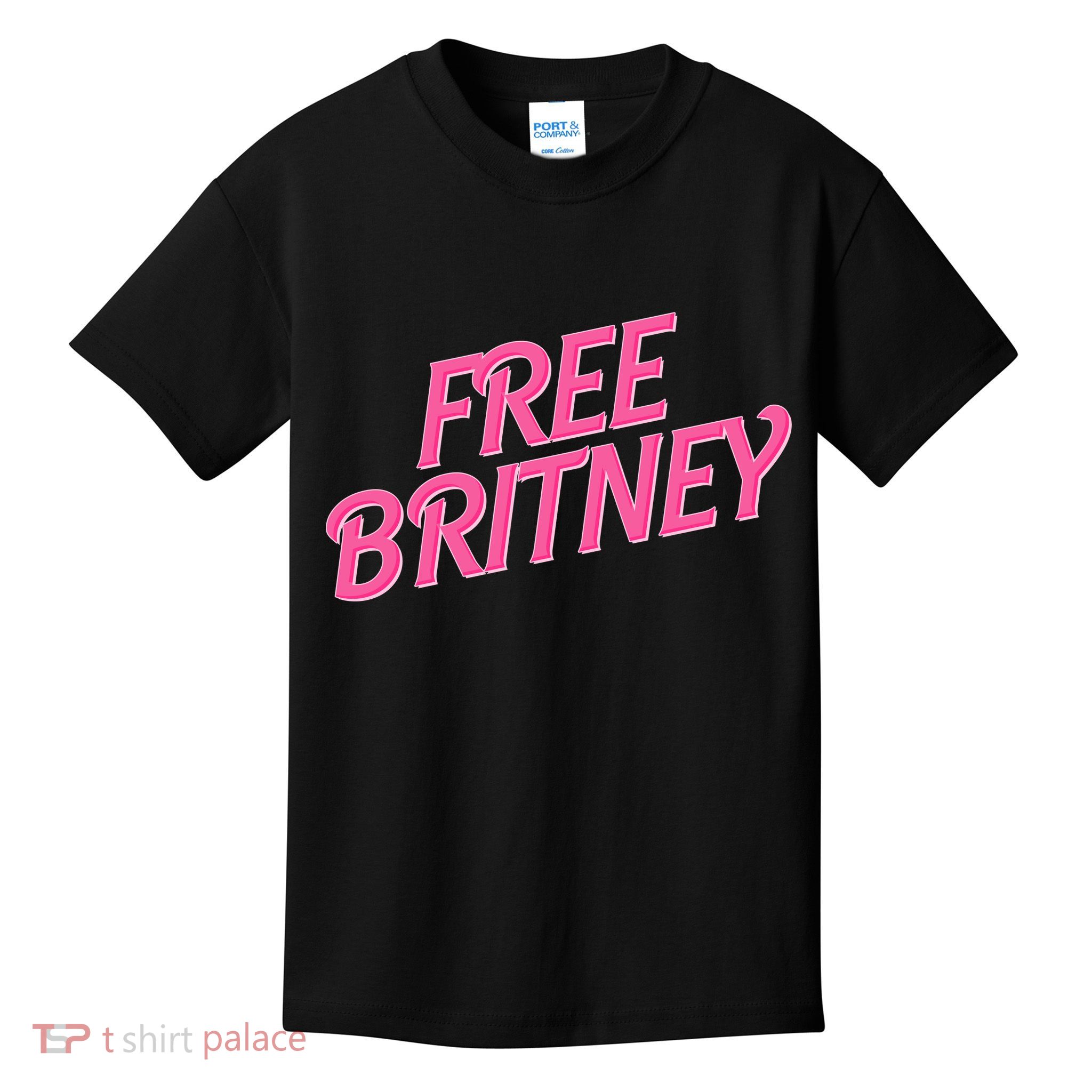 Free Britney Logo Kids T-Shirt