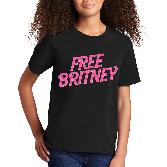 Free Britney Logo Kids T-Shirt
