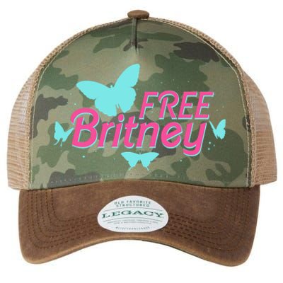 Free Britney Meme Butterflies Legacy Tie Dye Trucker Hat