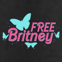 Free Britney Meme Butterflies Adult Drive Performance Visor