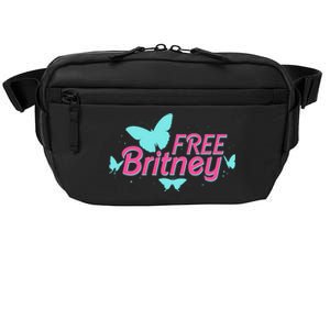 Free Britney Meme Butterflies Crossbody Pack