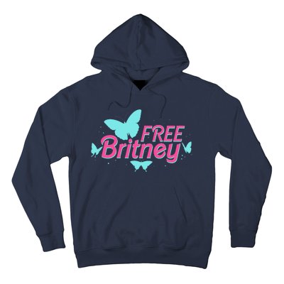 Free Britney Meme Butterflies Hoodie