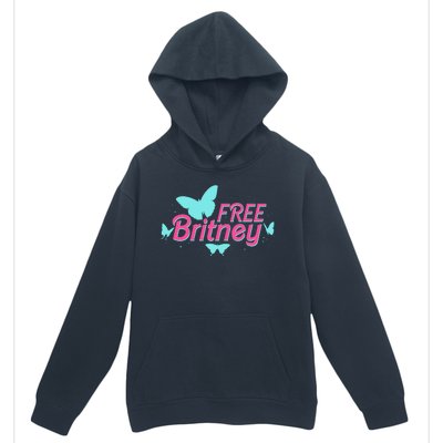 Free Britney Meme Butterflies Urban Pullover Hoodie