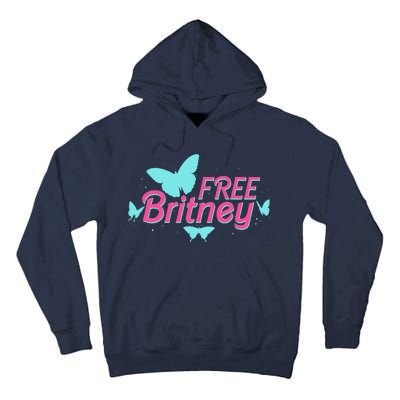 Free Britney Meme Butterflies Tall Hoodie