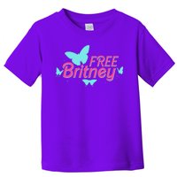 Free Britney Meme Butterflies Toddler T-Shirt