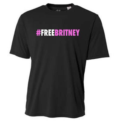 Free Britney Meme Fight For Britney Cooling Performance Crew T-Shirt