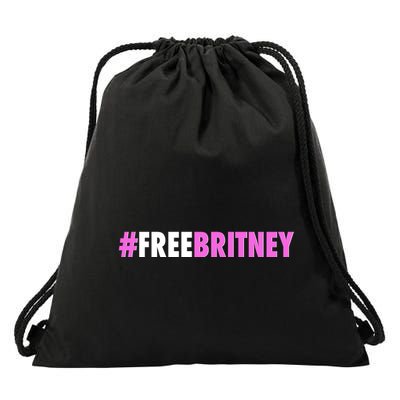 Free Britney Meme Fight For Britney Drawstring Bag