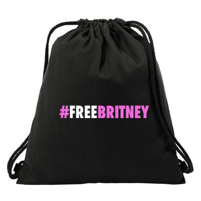 Free Britney Meme Fight For Britney Drawstring Bag