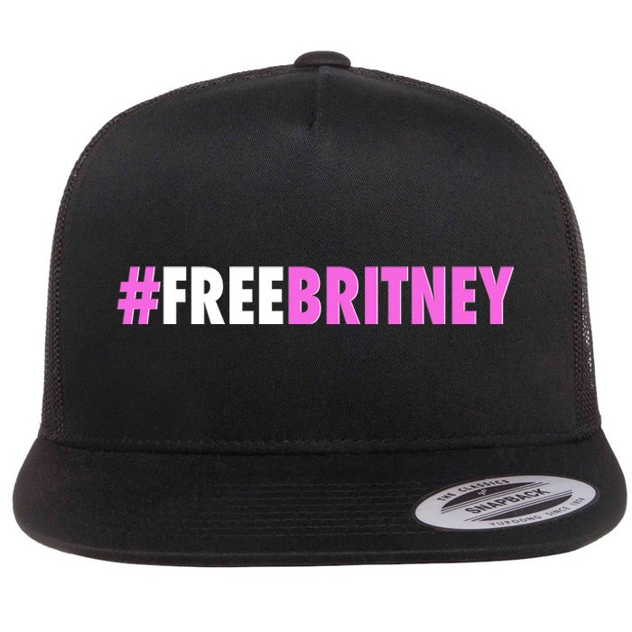 Free Britney Meme Fight For Britney Flat Bill Trucker Hat