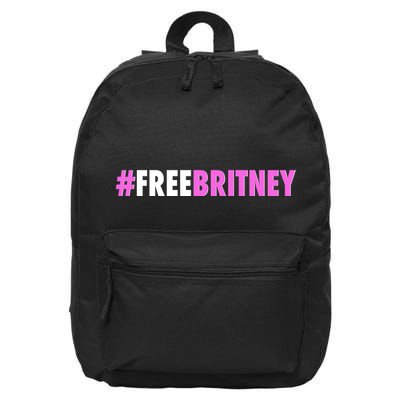 Free Britney Meme Fight For Britney 16 in Basic Backpack