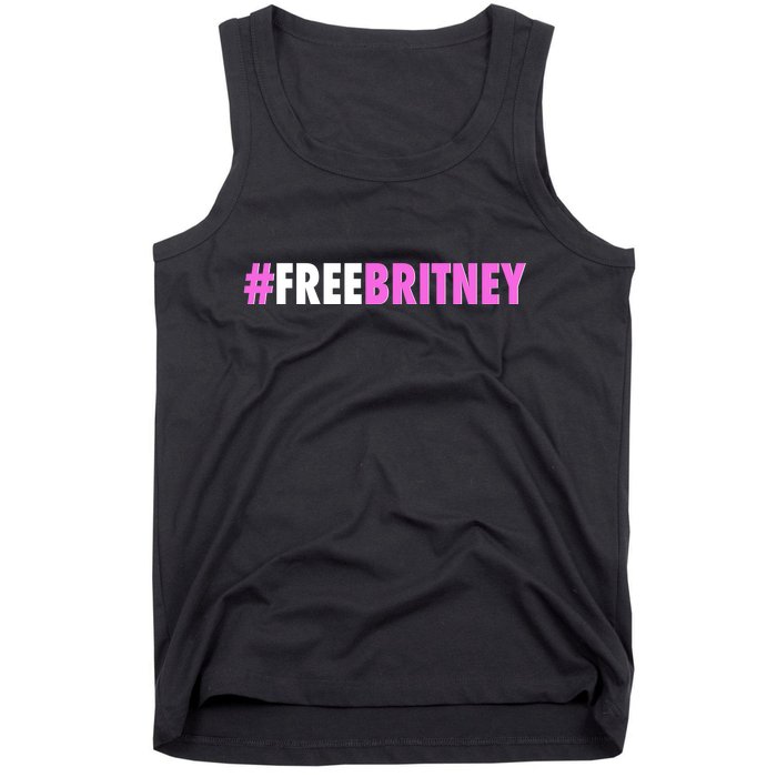 Free Britney Meme Fight For Britney Tank Top