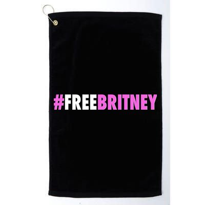 Free Britney Meme Fight For Britney Platinum Collection Golf Towel