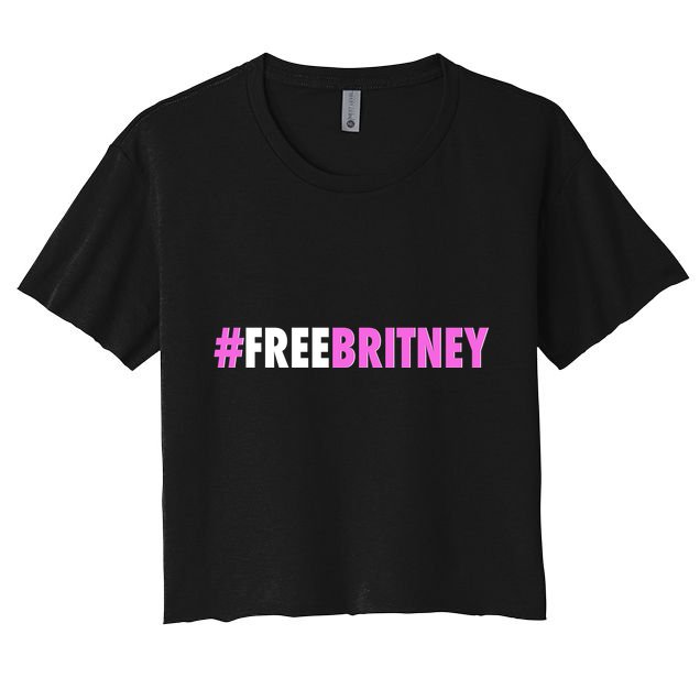 Free Britney Meme Fight For Britney Crop Top