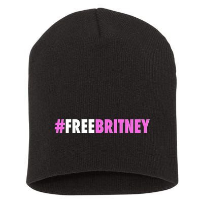 Free Britney Meme Fight For Britney Short Acrylic Beanie